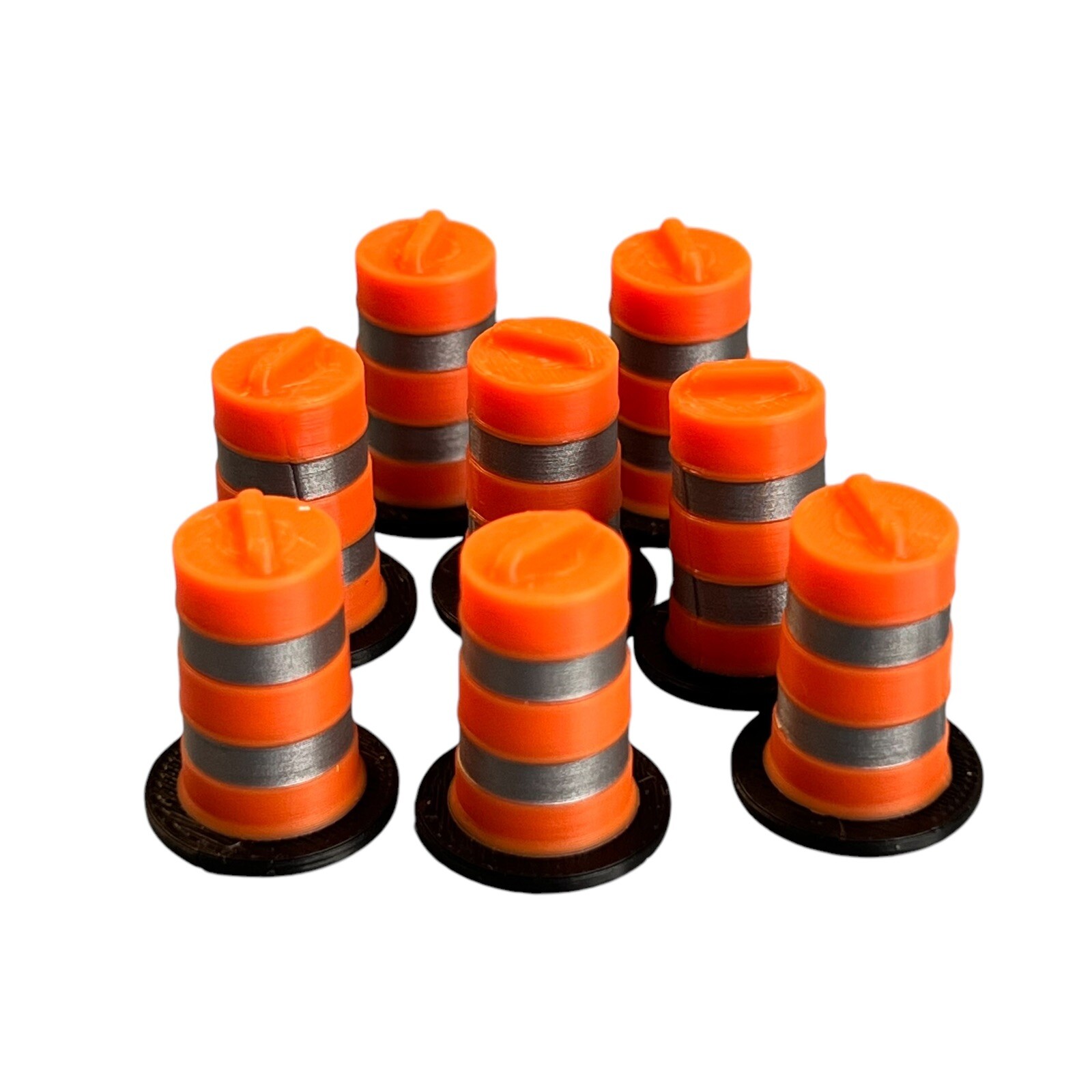 Trafic Safety Drum Scale Model 1/50 12 Pack