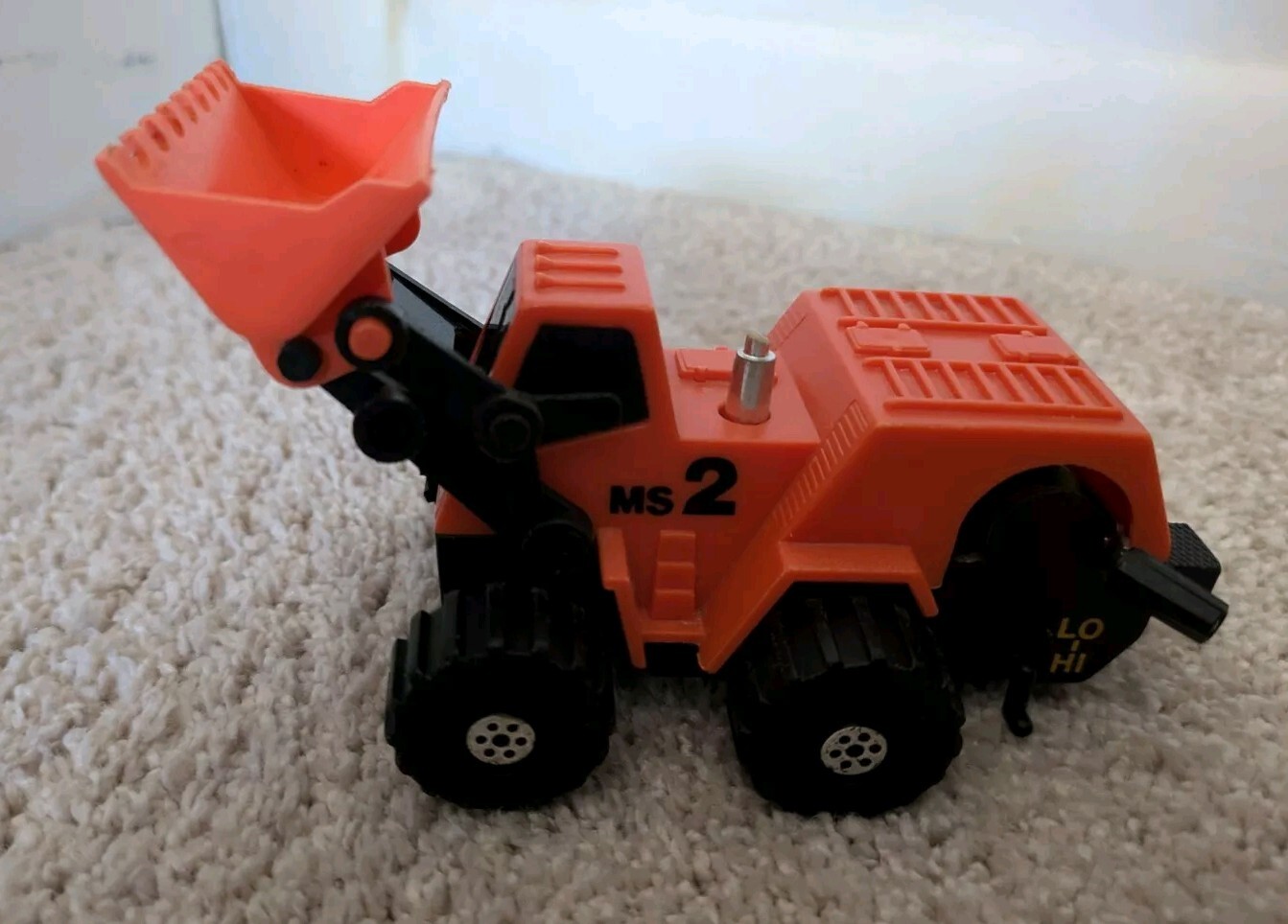 Vintage 1982 Kenner Power Movers Mighty Scoop Front Loader