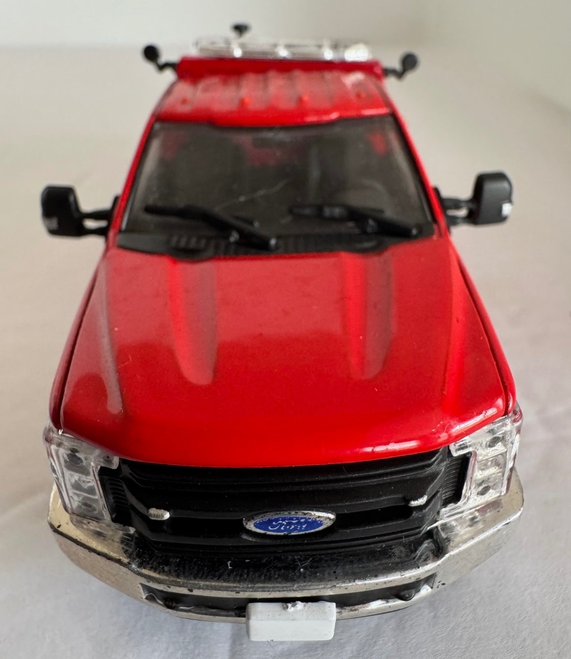 1:50 Ford F350 Road Service Truck Red Work Bed Custom Maxim Crane Decals