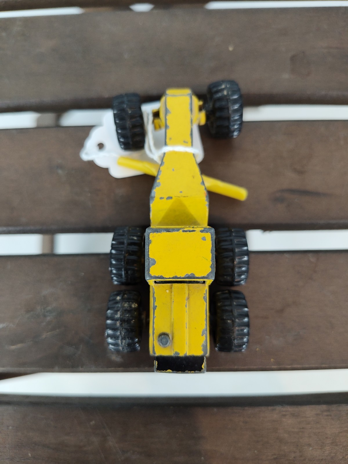 Vintage 1994 Tonka Road Grader Die Cast Construction Toy