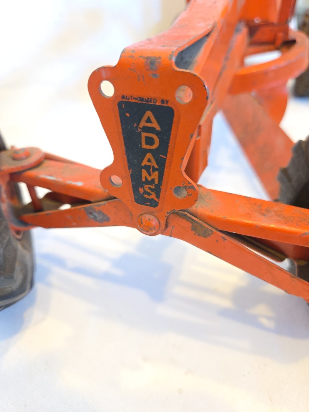Doepke Model Toys Adams Road Grader Diesel Motor Steel 1950&rsquo;s Vintage Fair Cond