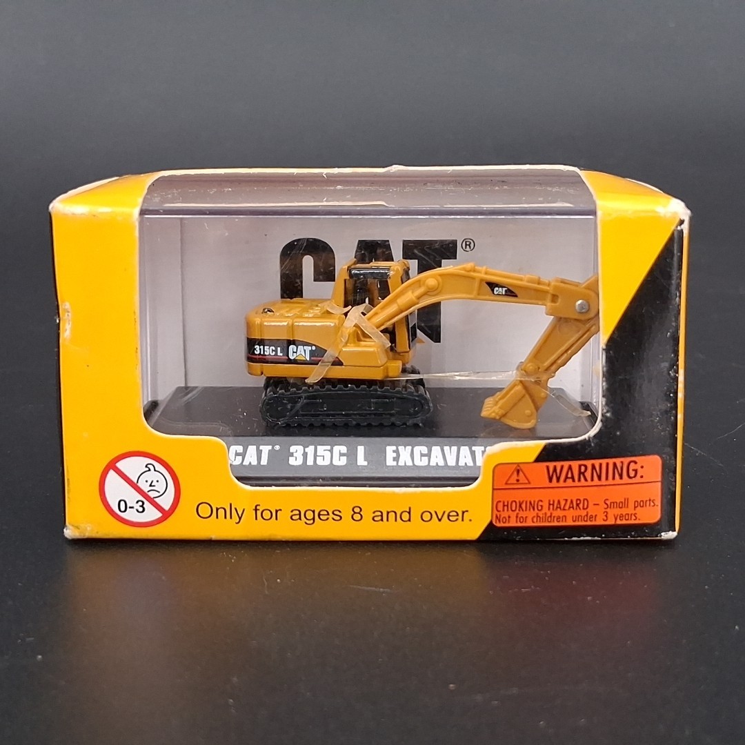 Lot of 2 Cat Construction Mini Caterpillar 315C L & 906 Wheel Loader Diecast LN