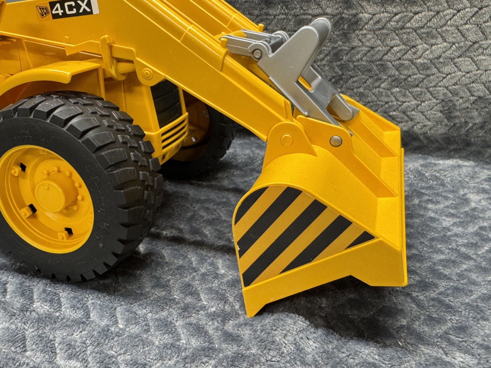 Bruder JCB 4CX Front End Loader Backhoe 02428 Plastic Toy Made in Germany