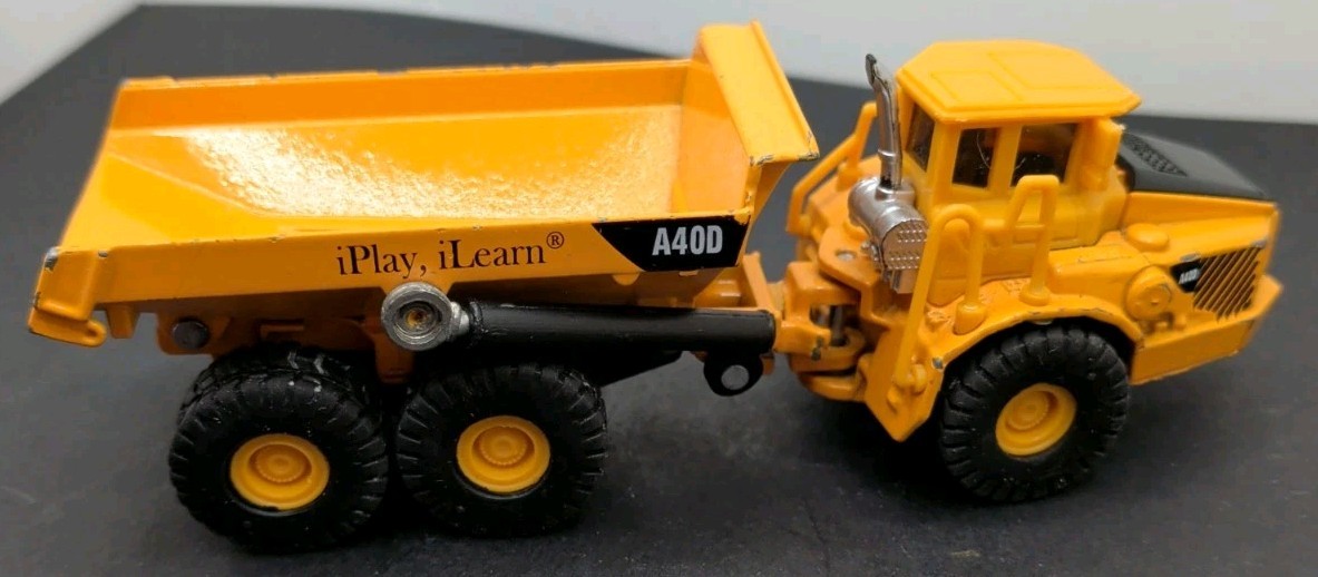 Volvo A40D Articulated Quarry Dump Truck – iPlay, iLearn 5” Die-cast