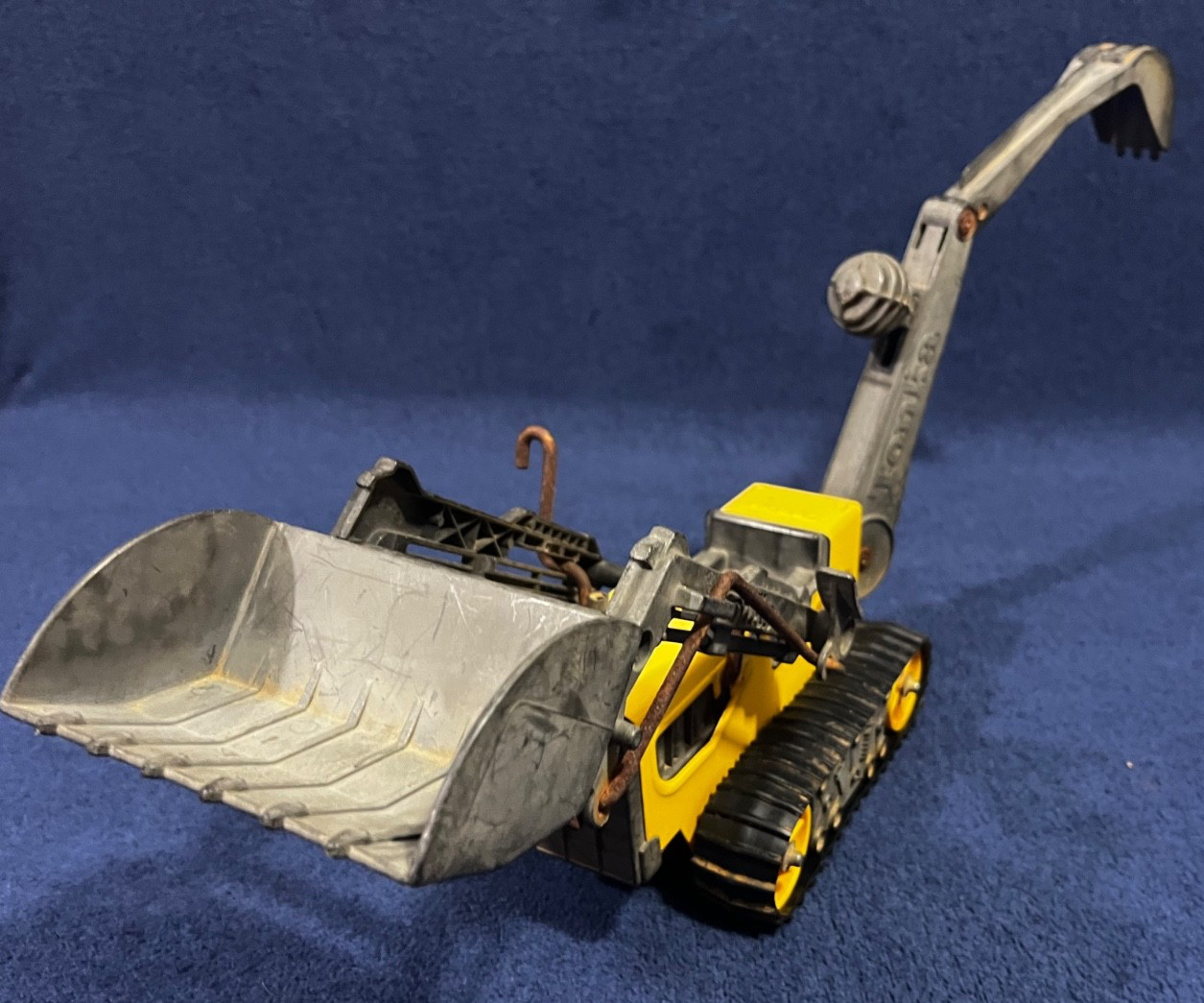 Vintage Tonka Trencher Excavator Front End Loader Backhoe 1999