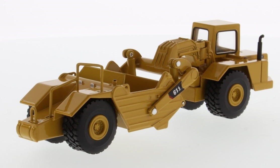 DIECAST MASTERS – Engin – Scraper 611 CARTERPILLAR – 1/64 – DCM85695