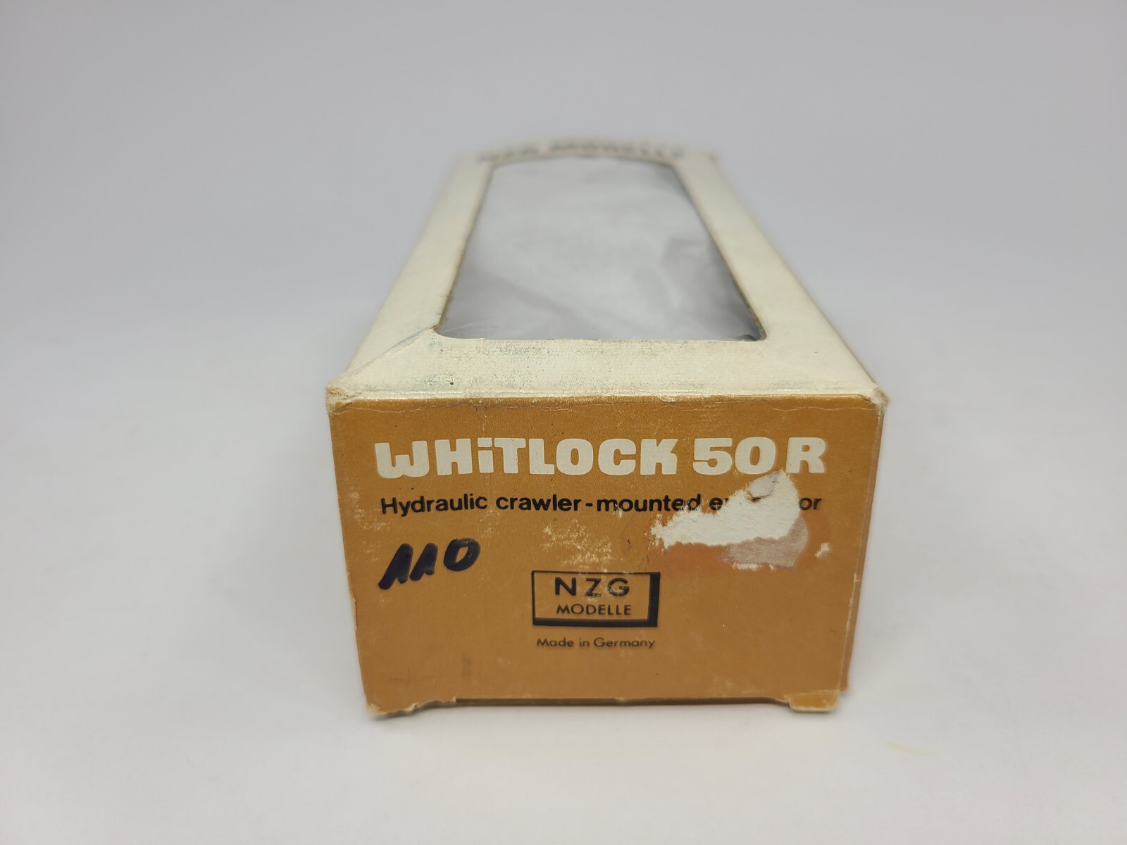 Whitlock 50R Excavator – NZG 1:50 Scale Diecast Model #110 from 1969