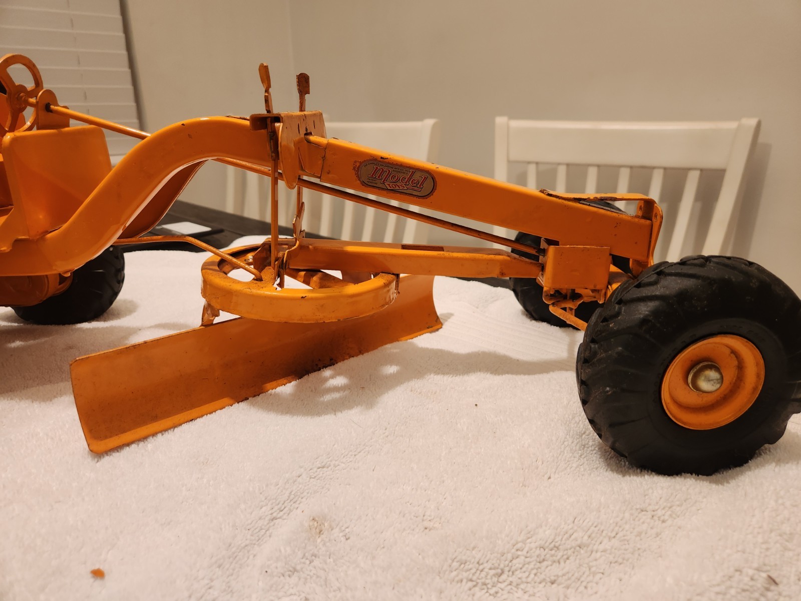 Vintage Adams Motor Grader 1950&rsquo;s Doepke Model Toy USA