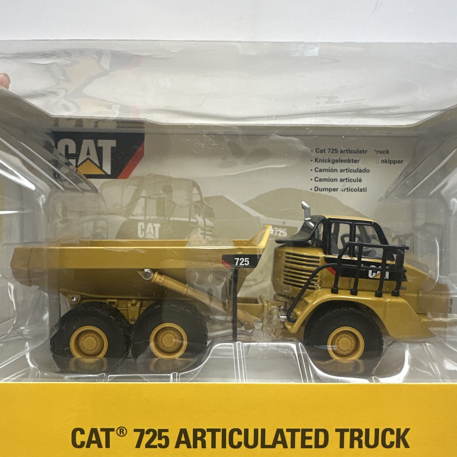 CAT 725 Articulated Truck Diecast – Norscot – 1:50 – 55073 NEW