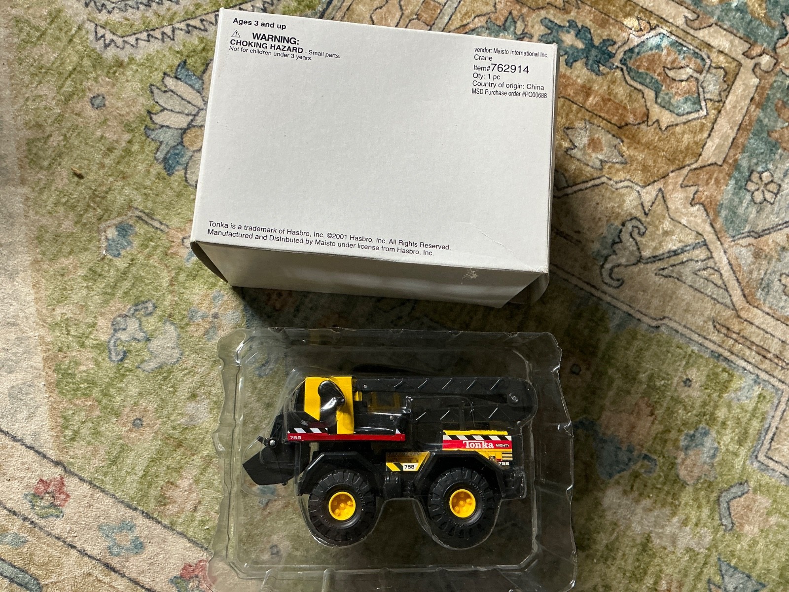 HASBRO Mighty Mini TONKA 762914 Maisto Crane New In Box