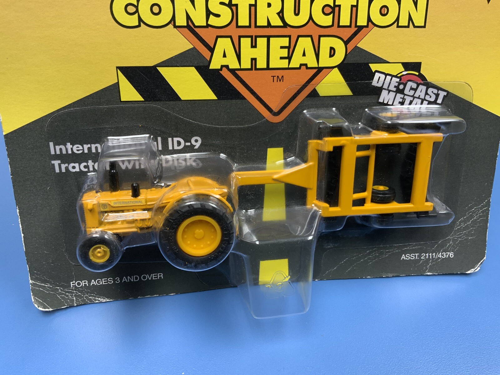 ERTL INTERNATIONAL ID-9 TRACTOR WITH DISK “NEW”