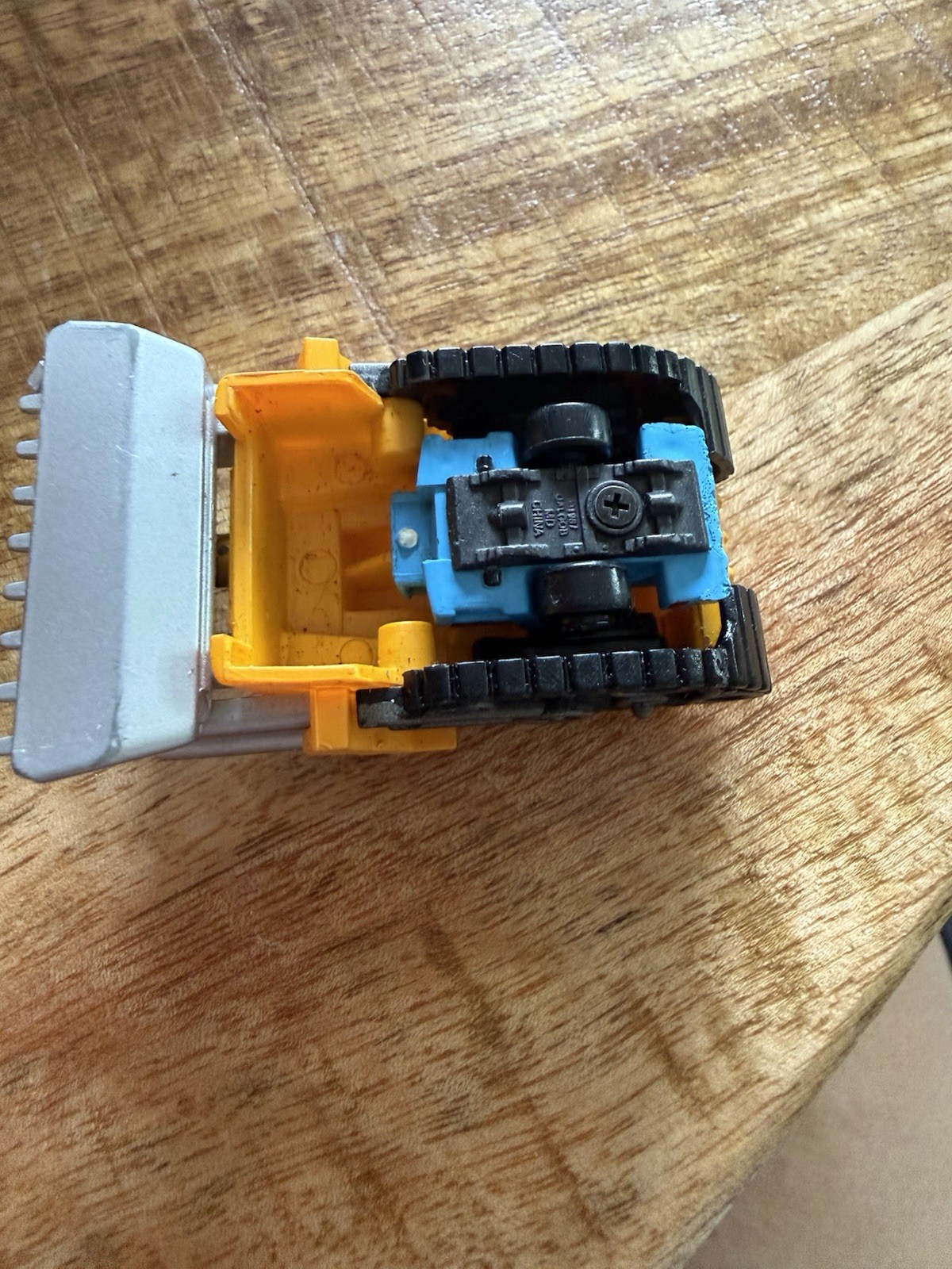Micro Machine bulldozer