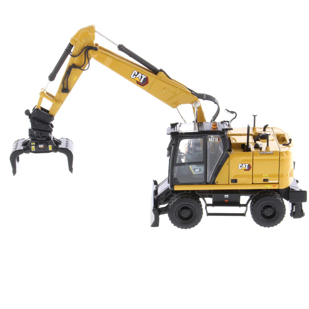 Caterpillar M318 Wheeled Excavator 1:50 Diecast #85956
