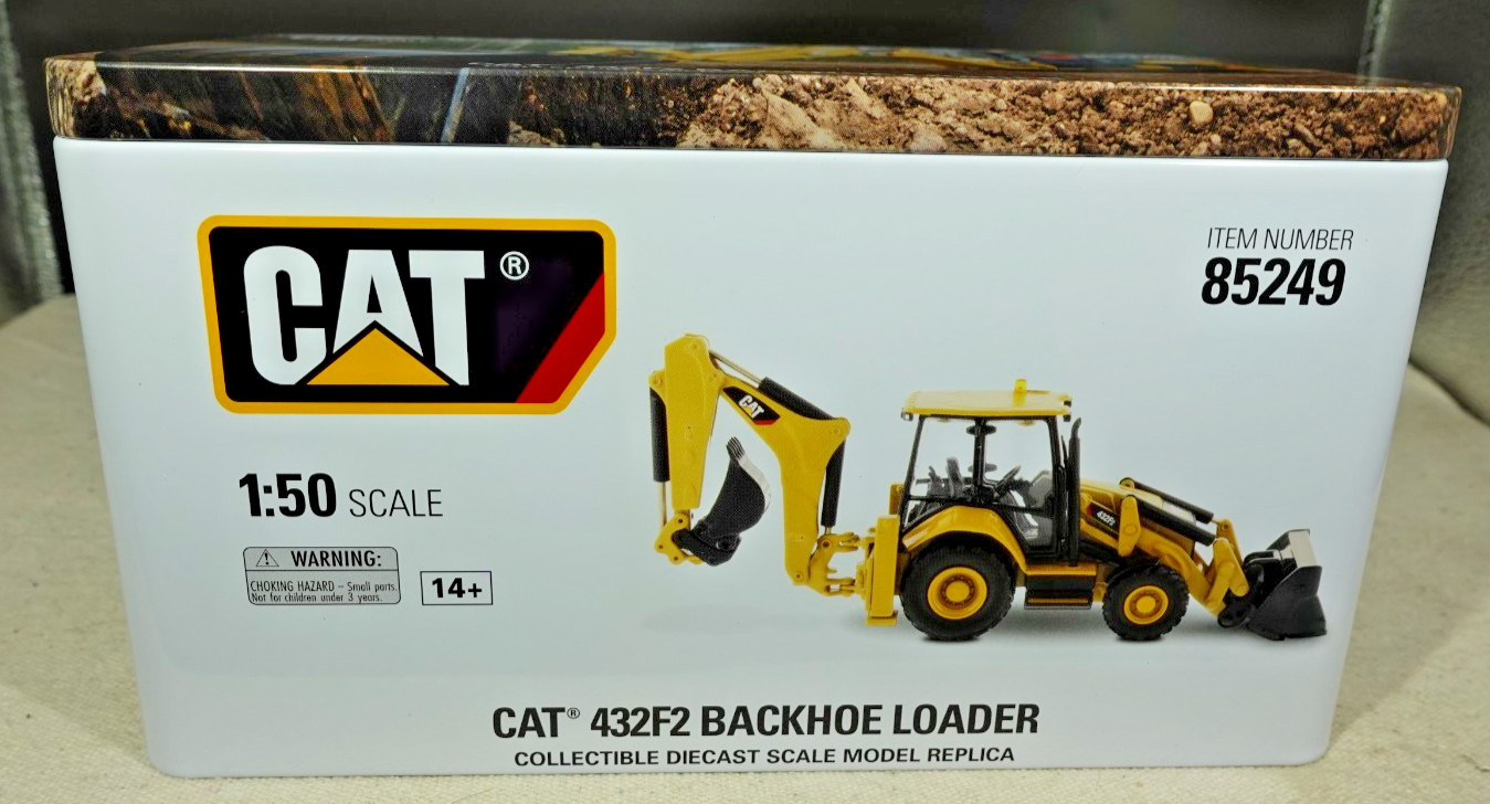 Diecast Masters CAT 432F2 Backhoe Loader 1/50