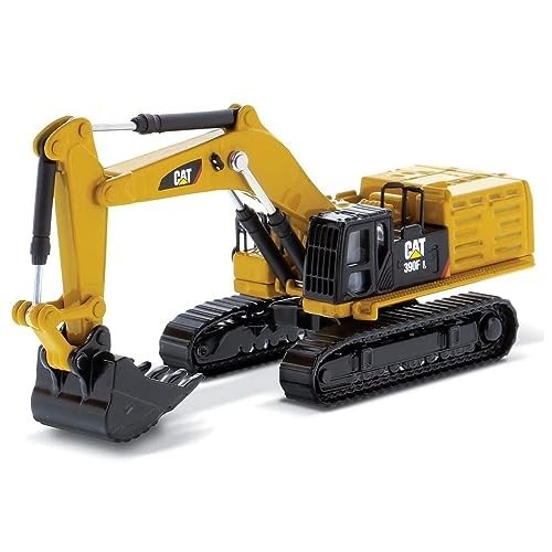 1:125 Scale Hydraulic Excavator Model | Diecast Construction Equipment & Trucks