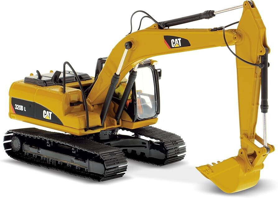 DM DIECAST MASTERS 1:50 EXCAVATOR CAT 320D L HYDRAULIC EXCAVATOR 85214C
