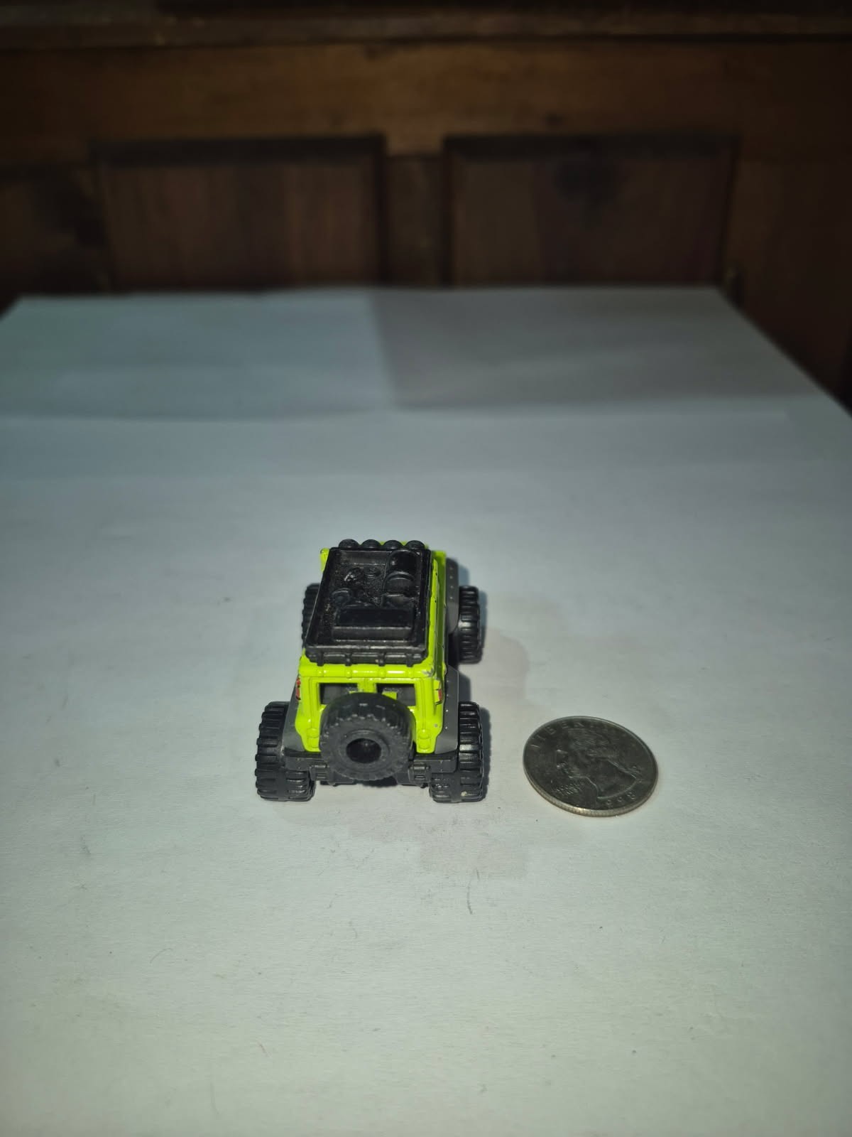 Matchbox Drill Digger BLUE YELLOW INC CONSTRUCTION TT13