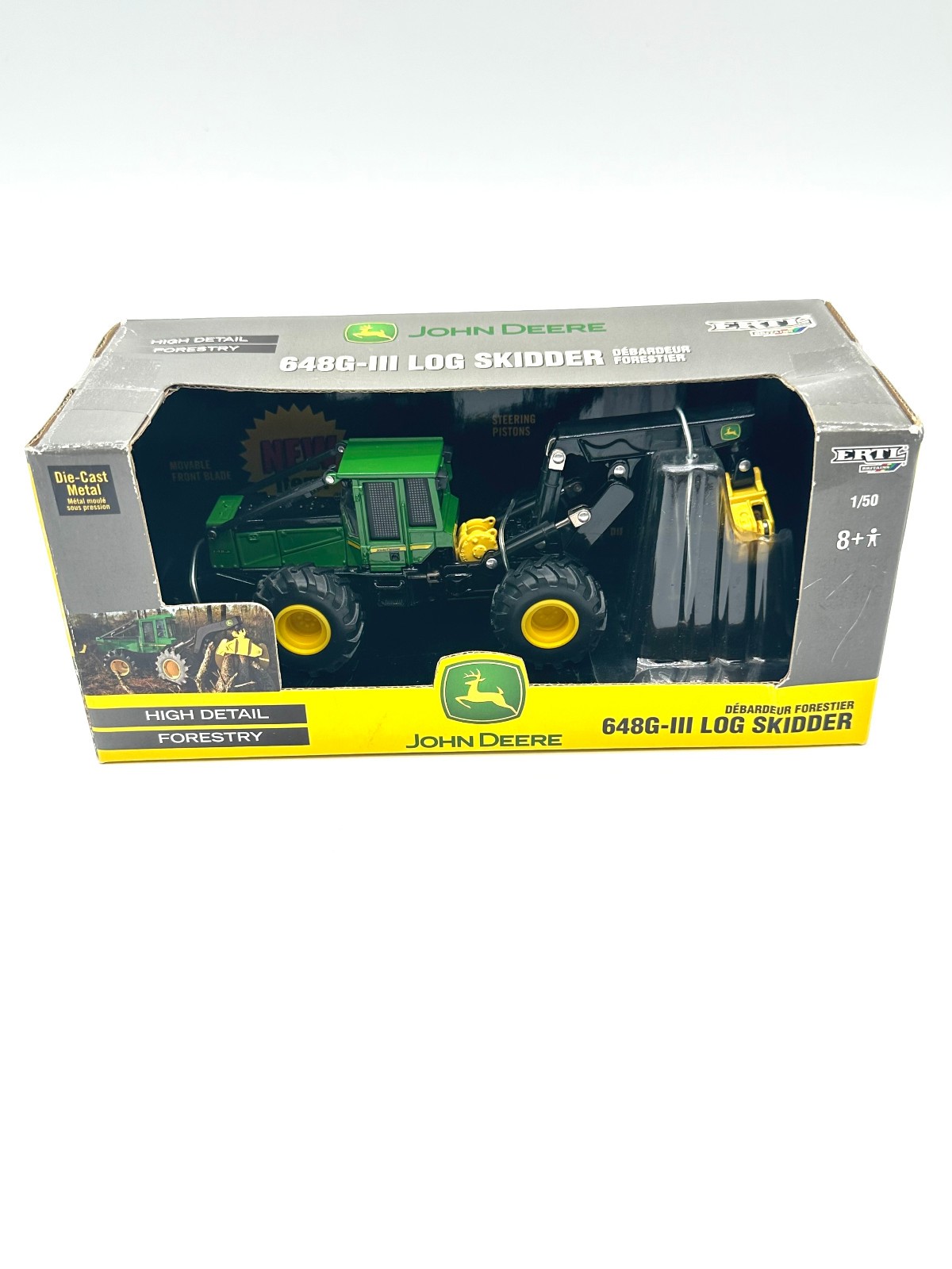 John Deere 648G-III Log Skidder By Ertl 1/50th Scale