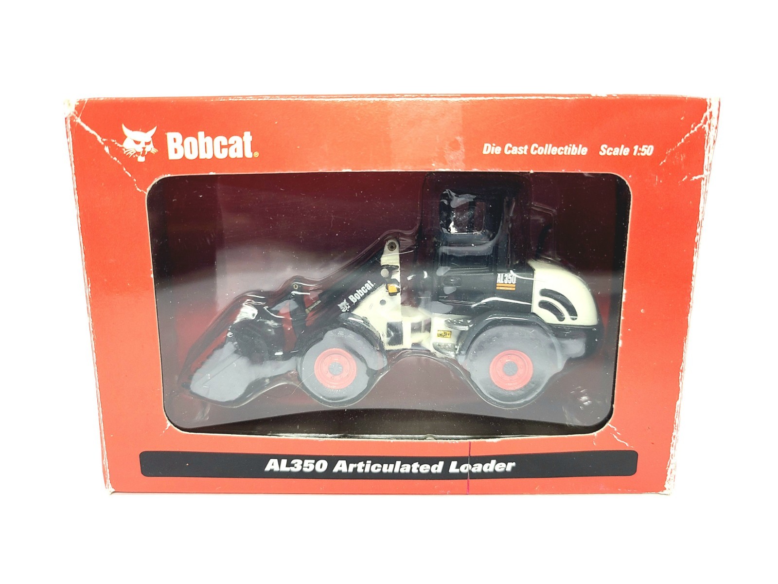 Bobcat AL350 Articulated Loader – Bymo 1:50 Scale Diecast Model #6986354New
