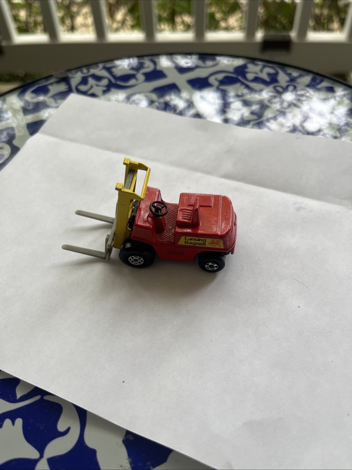 Matchbox Superfast Forklift Truck No 15 Lansing Bagnall 1972 England Made Lesney