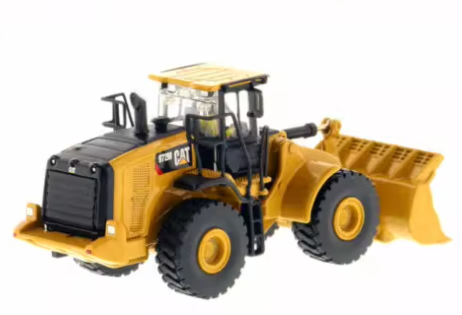 1:87 DM CAT972M Wheel Loader Construction Equipment Machine Diecast Model