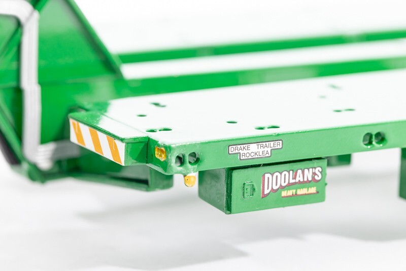 Drake 7×8 Steerable Trailer – Doolans – Drake 1:50 Scale Model #ZT09271 New
