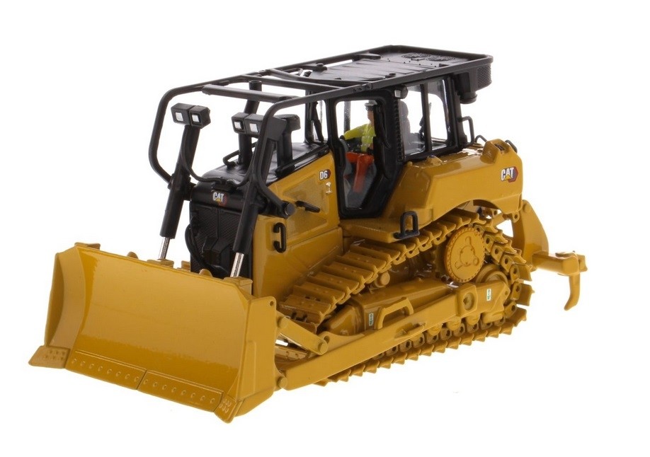 DIECAST MASTERS,CATERPILLAR D6 bulldozer With ripper and roll bar, 1/50, DCM8…