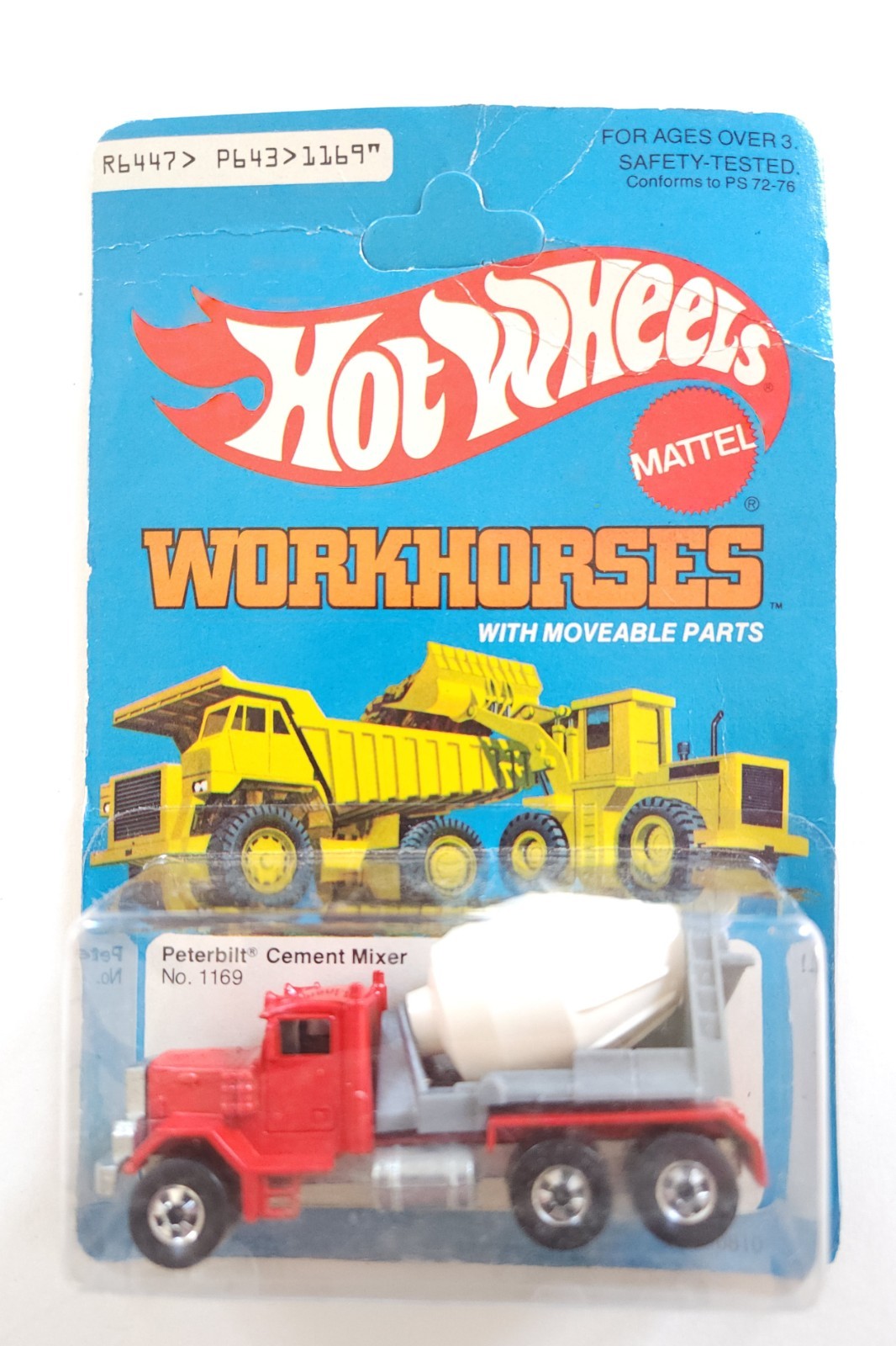 Vintage Hot Wheels Workhorses 1169 1171 1689 1173 Construction Toy Lot