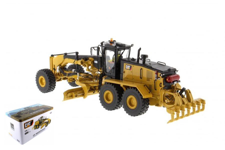 Diecast Industrial Vehicles Model Master CAT 16M3 MOTOR GRADER 1:50