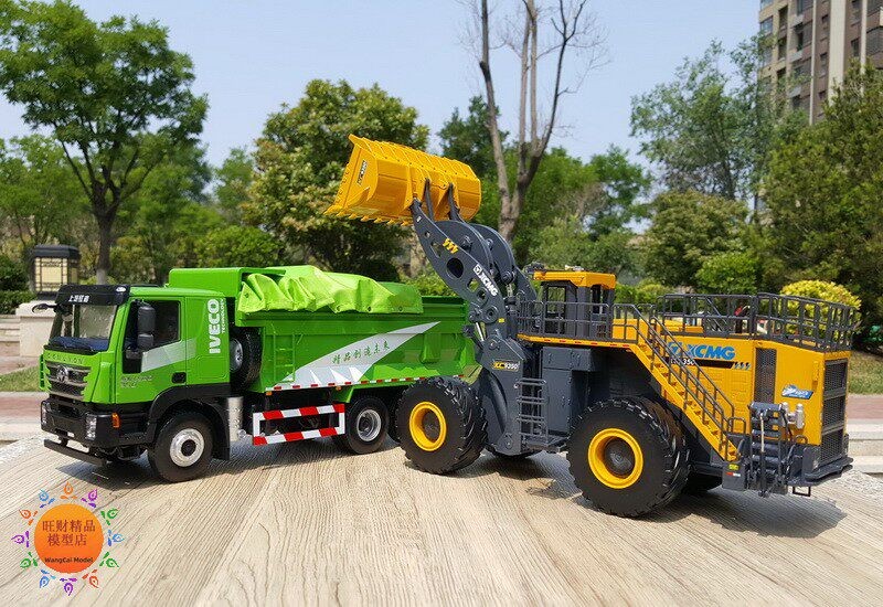 XCMG XC9350 Mining Wheeled Loader Construction Equipment Diecast 1/43 Model
