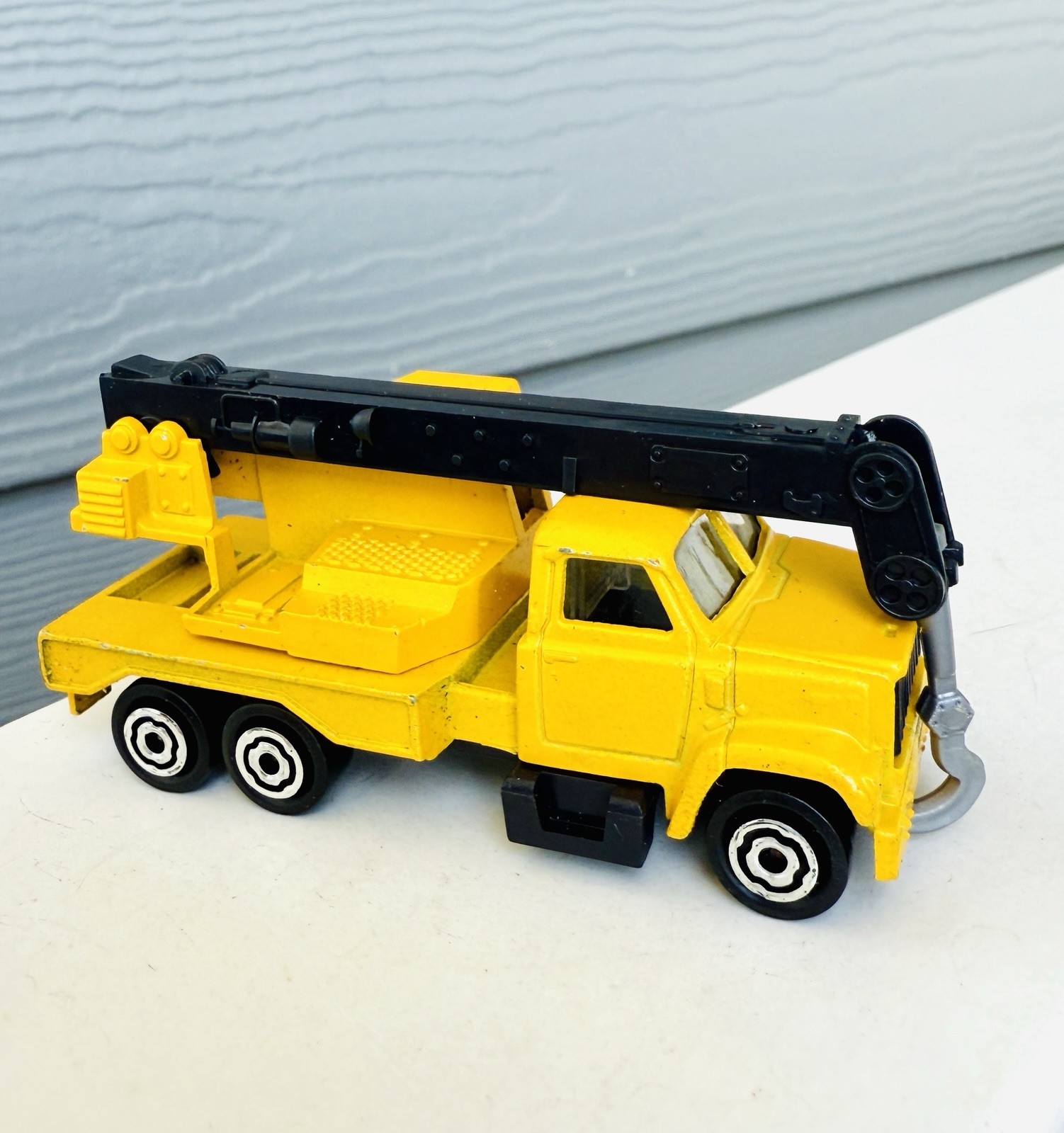 1980s MAJORETTE CONSTRUCTION TRUCK CRANE BOOM 1:100 283 251 DIE CAST SERIES 200