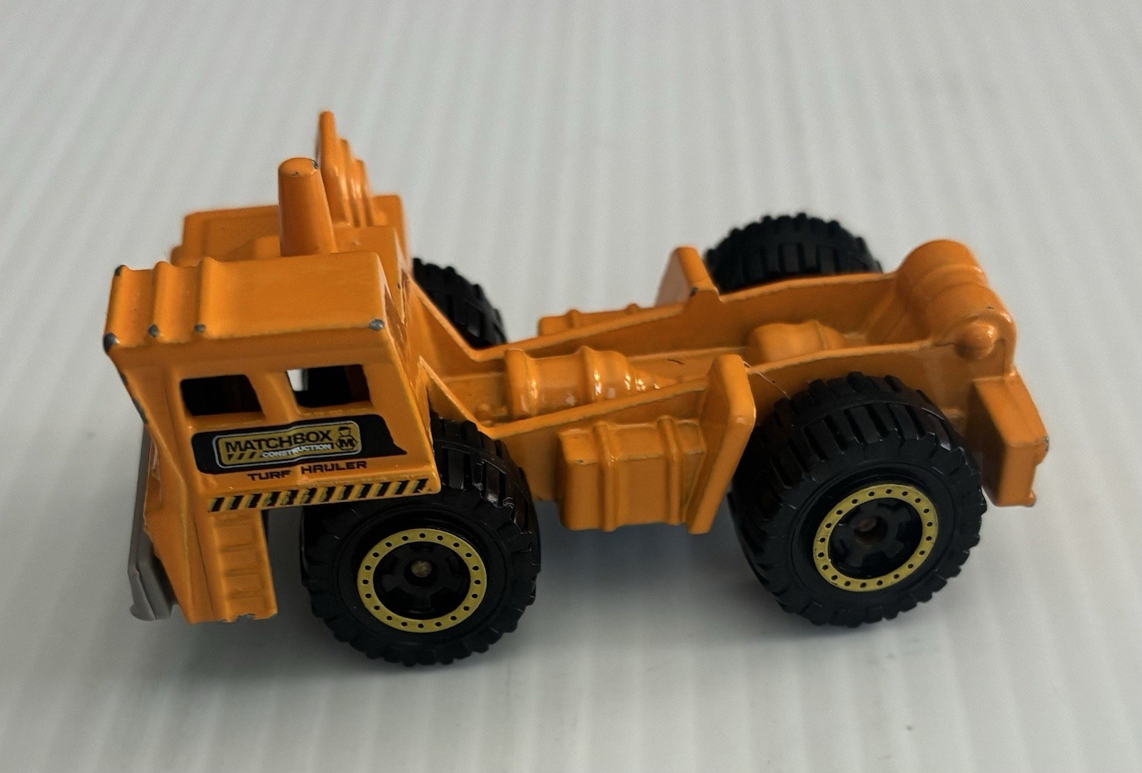 Matchbox Construction Turf Hauler,Road Roller, Maintenance,Auger Back Hoe