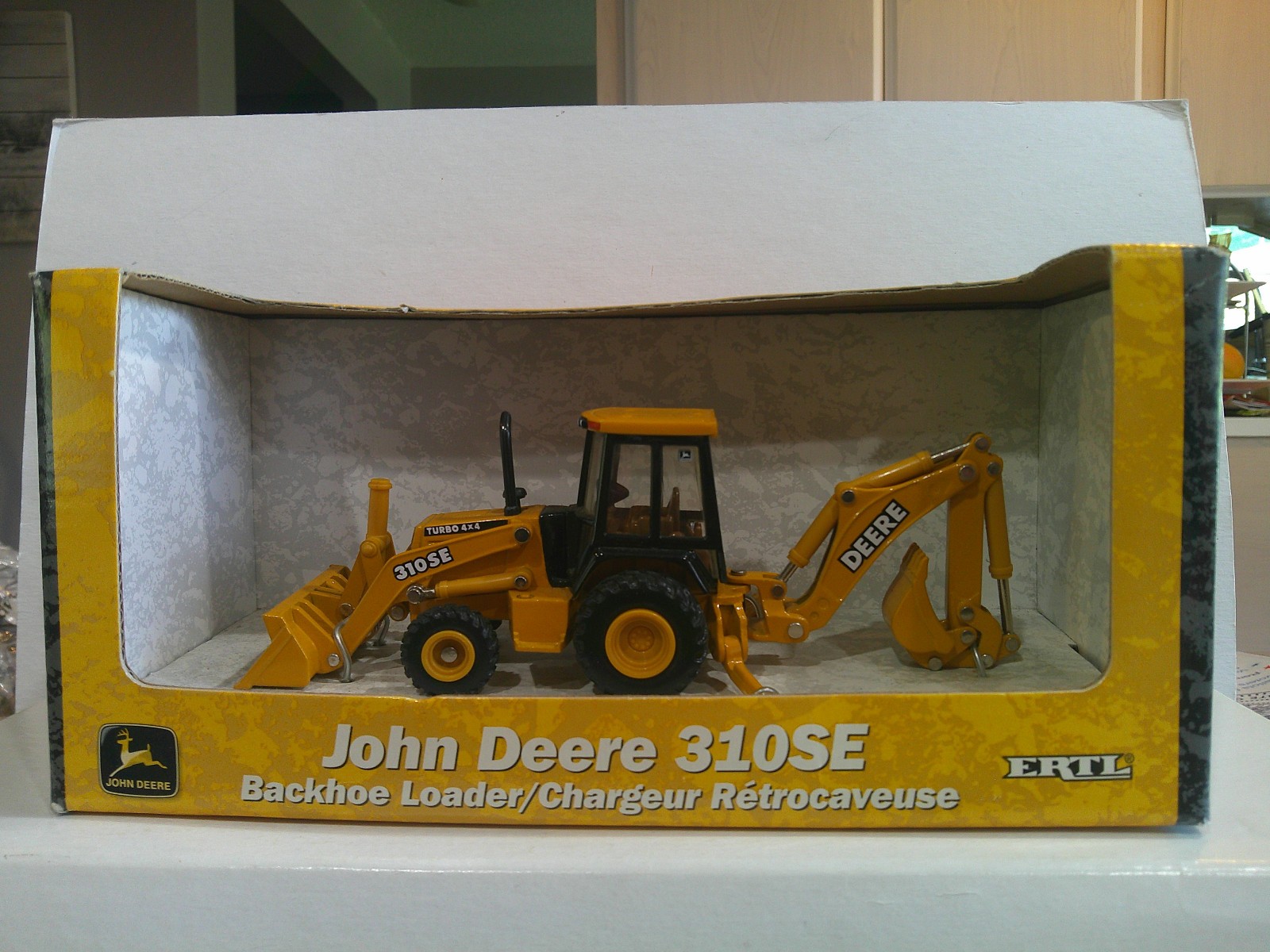 ERTL John Deere 310SE Backhoe Loader #5769 1/50 Scale Very Good Good++ Box