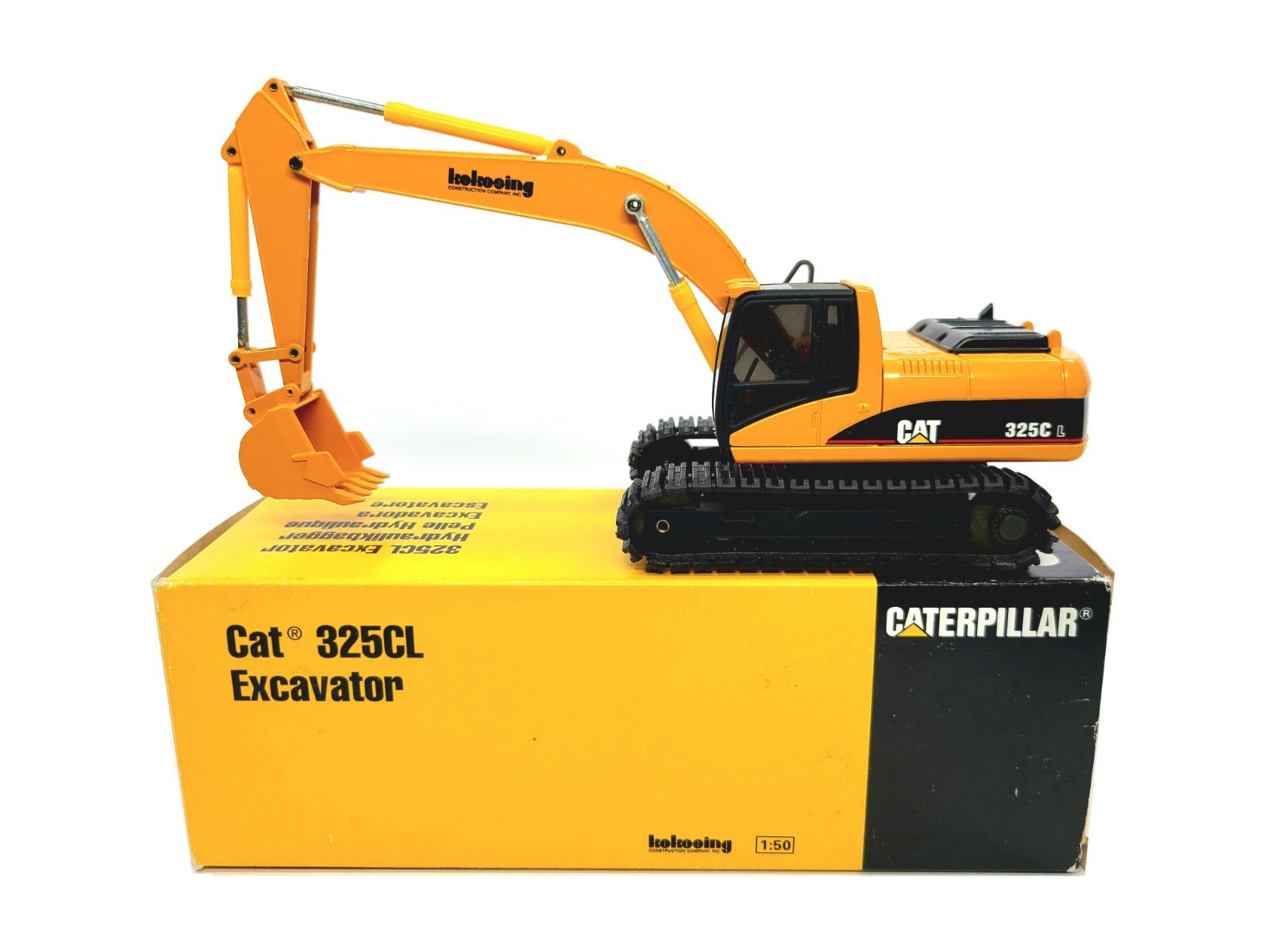 Caterpillar Cat 325C L Excavator – Kokosing – NZG 1:50 Scale Model #515-KO New
