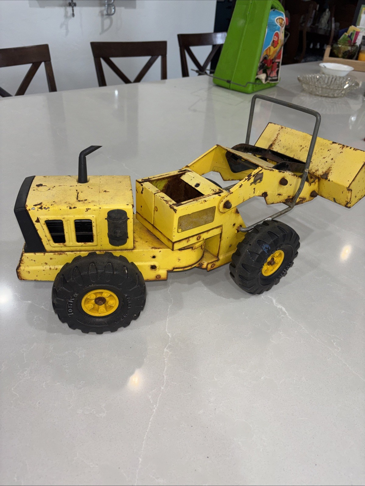 VTG Tonka Loader 1970&rsquo;s Metal Toy Pressed Steel Construction