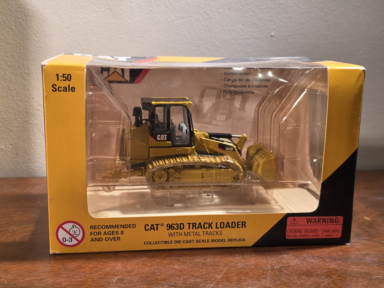 NEW! Norscot Caterpillar Diecast Cat 963D Track Loader Ripper 1:50 Scale #55194