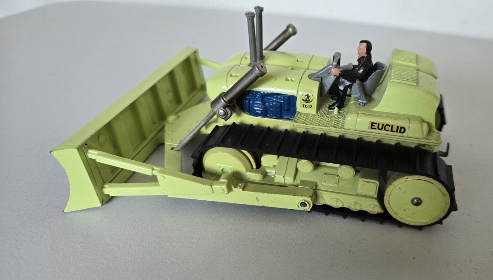 Rare Vintage Corgi Major Toys Euclid TC-12 Dozer die cast