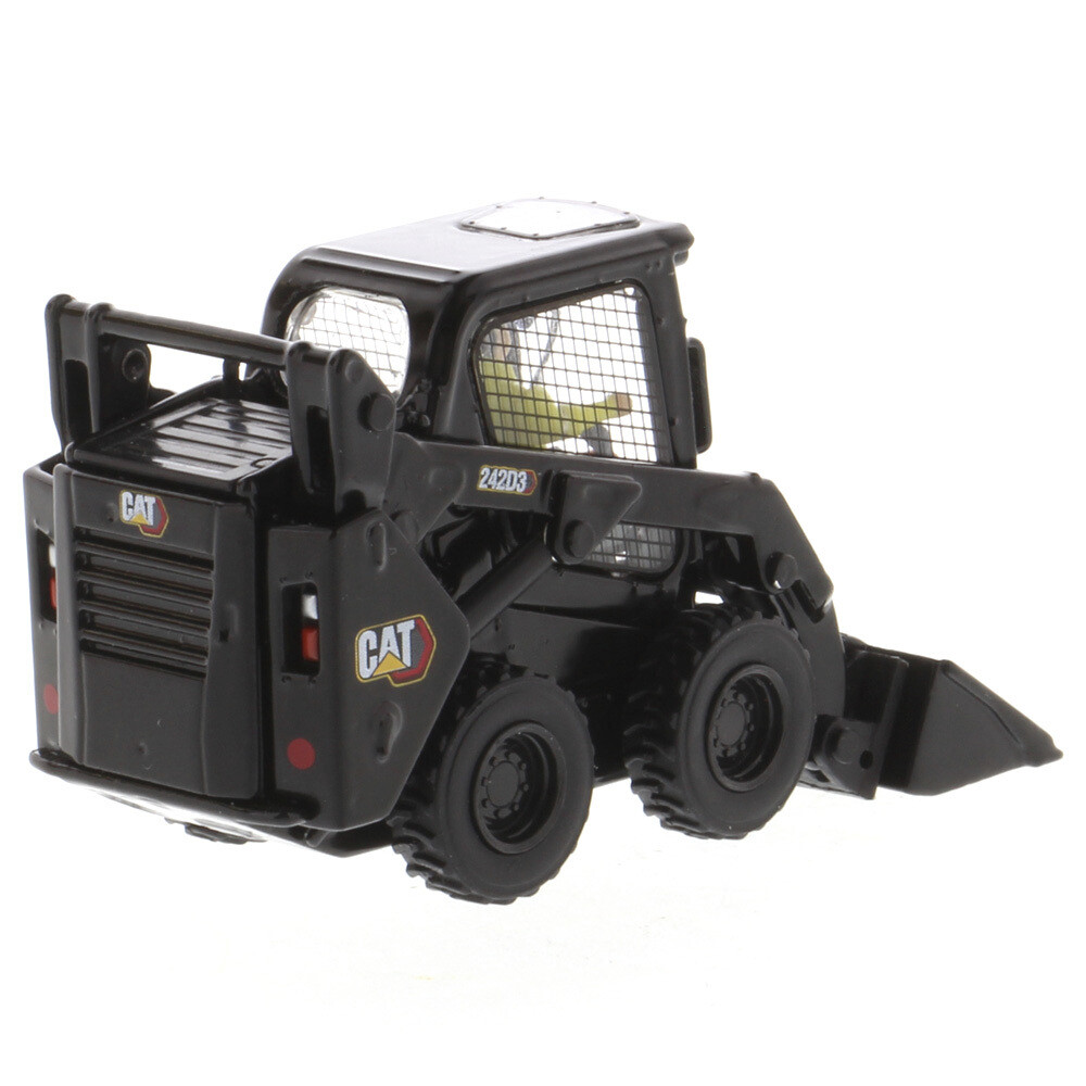 DIECAST MASTER 1/50 BLACK CAT 242D3 COMPACT SKID STEER LOADER FIRST GEAR