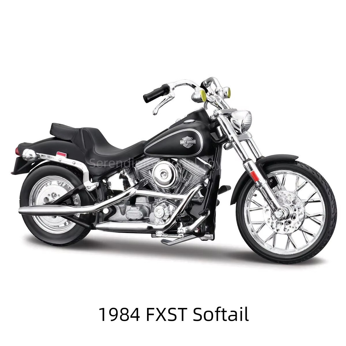 Maisto 1/18 HARLEY-DAVIDSON Motorcycles 1984 FXST Softail #3136041📌USA📌