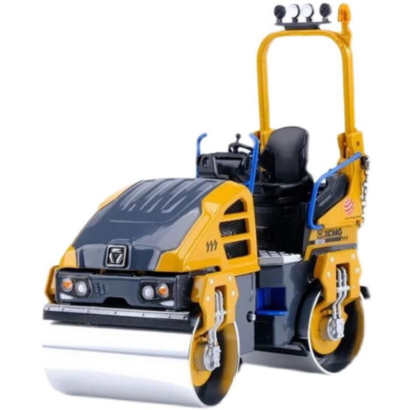 1/25 XCMG XD120 Road Roller Construction Machinery Equipment Diecast Model Toy