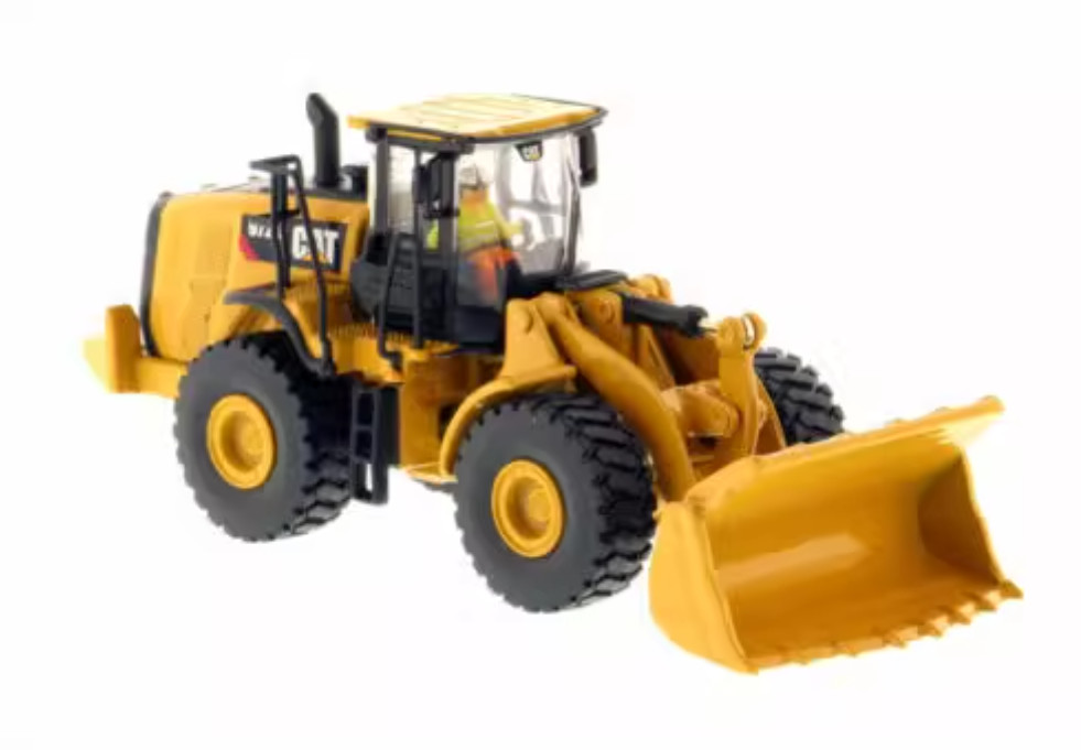 1:87 DM CAT972M Wheel Loader Construction Equipment Machine Diecast Model