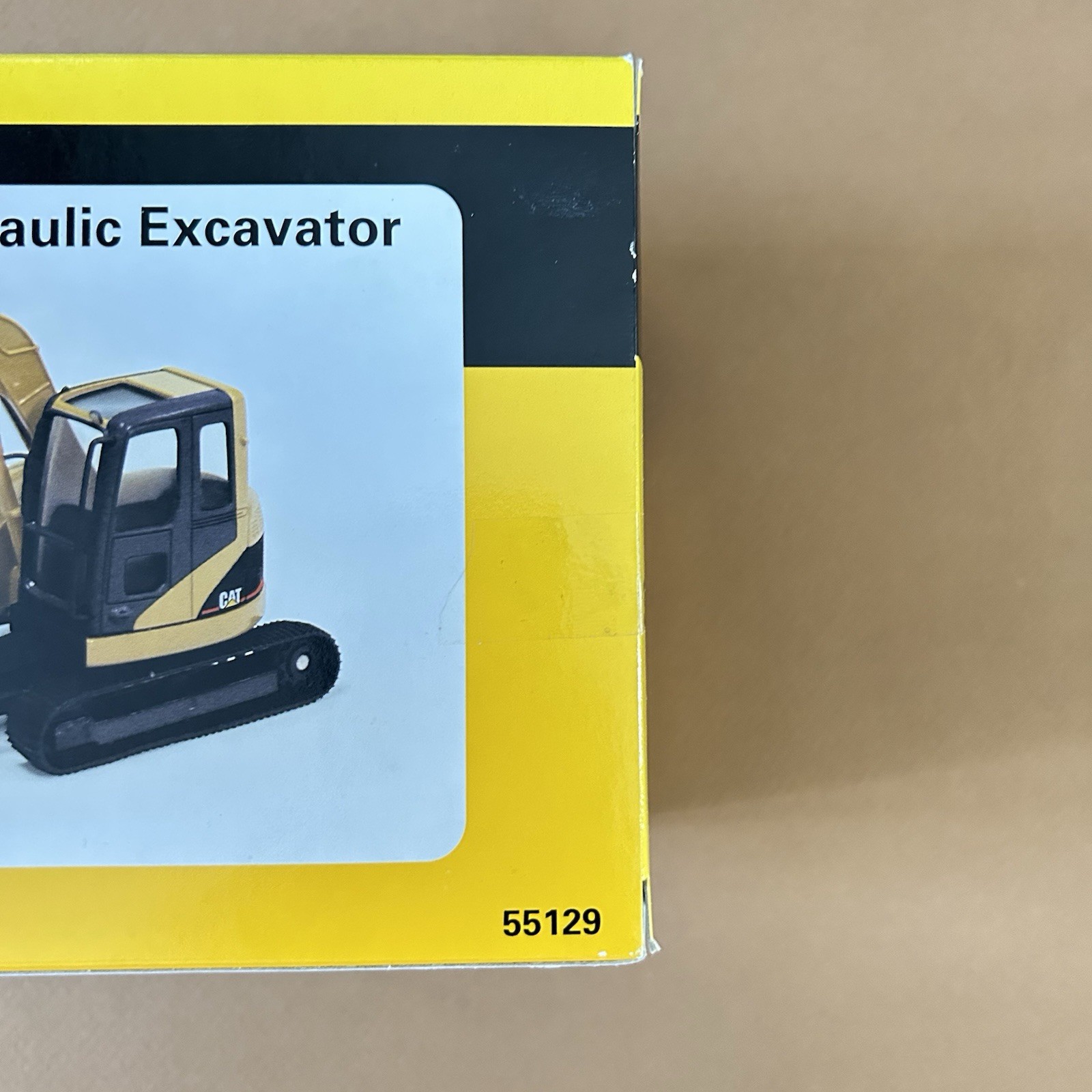 NORSCOT CAT 1:50 55129 308C CR Hydraulic Excavator Yellow