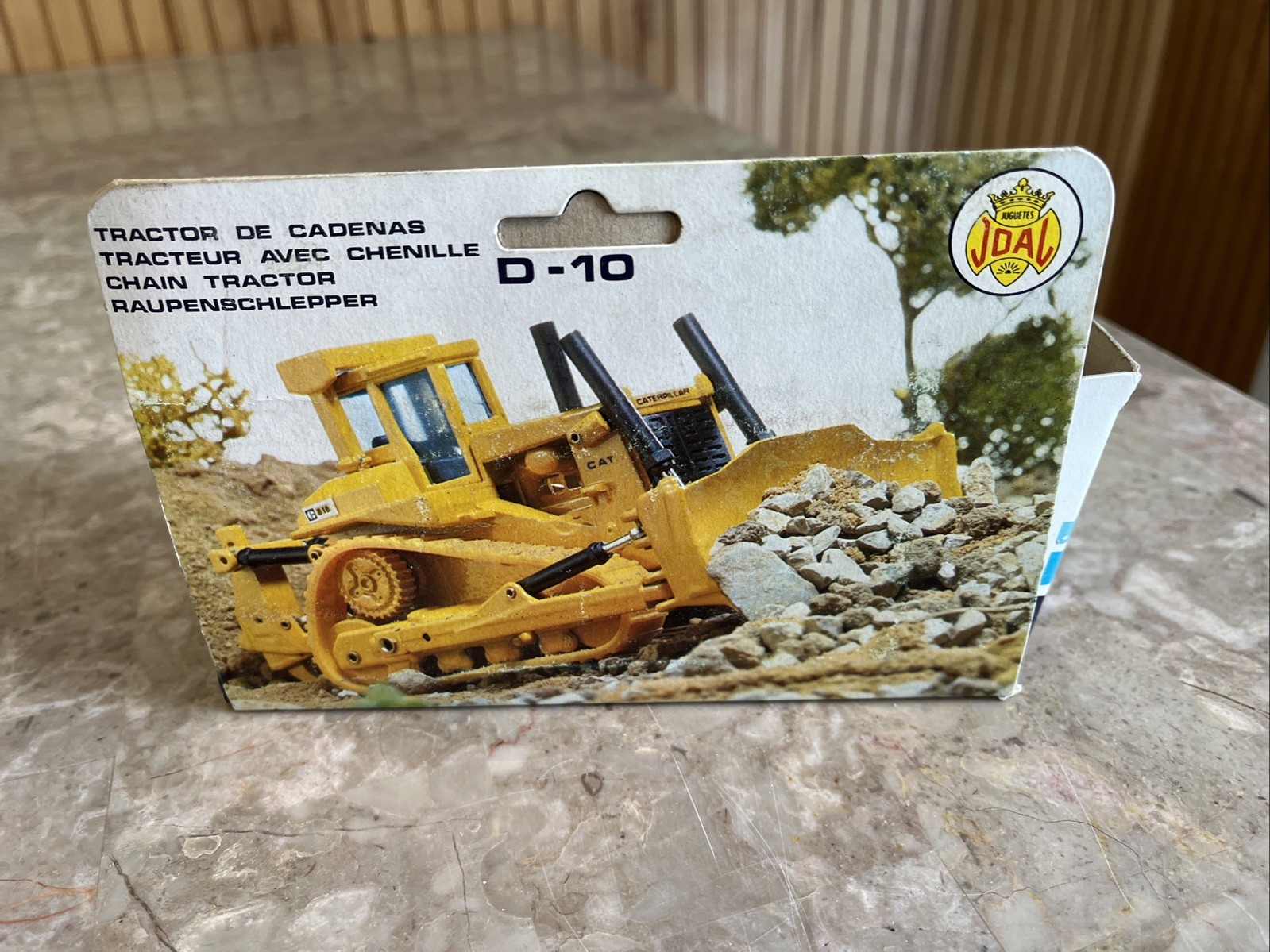 Joal Miniature, Caterpillar Chain Tractor D-10, # 220, 1:70 scale, Made in Spain
