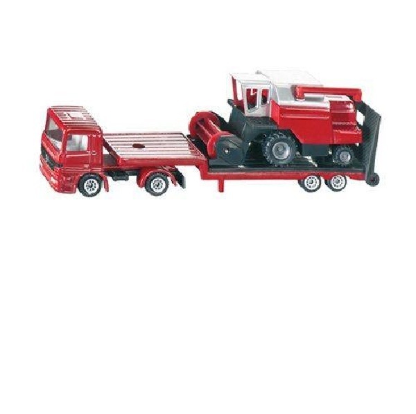 NEW SIKU 1620 BLISTER PACK Low Loader Combine w/ Harvester Diecast Model RETIRED