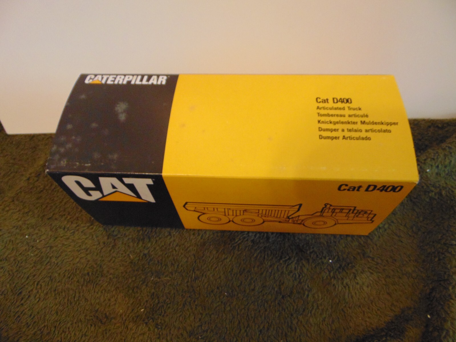 Conrad 2862 Cat Caterpillar Articulated Truck Loader Die Cast Model Toy Germany
