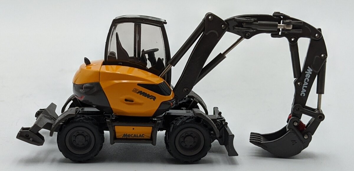 Conrad 2207 1:50 Mecalac 9MWR Wheeled Excavator