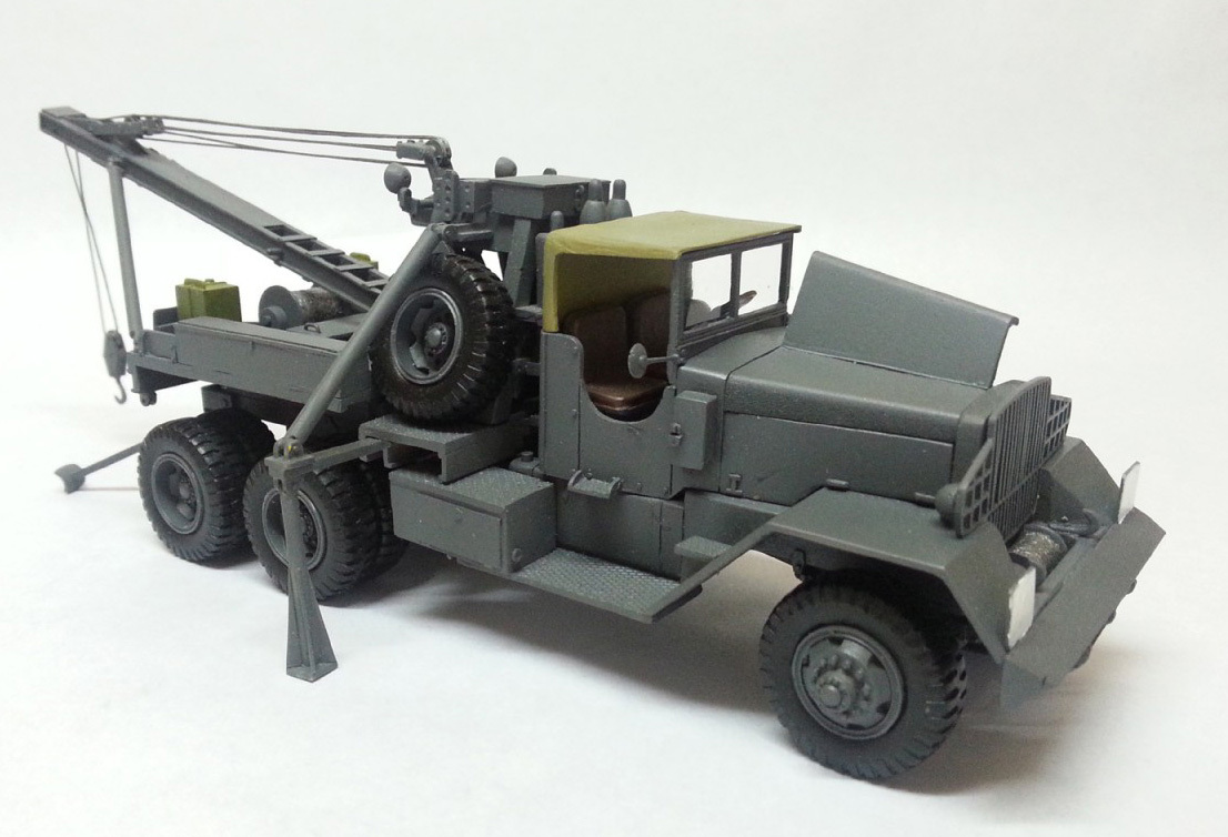 Resin 1/50 Ward LaFrance 6×6 Heavy Wrecker – Ready Made by Fankit Models