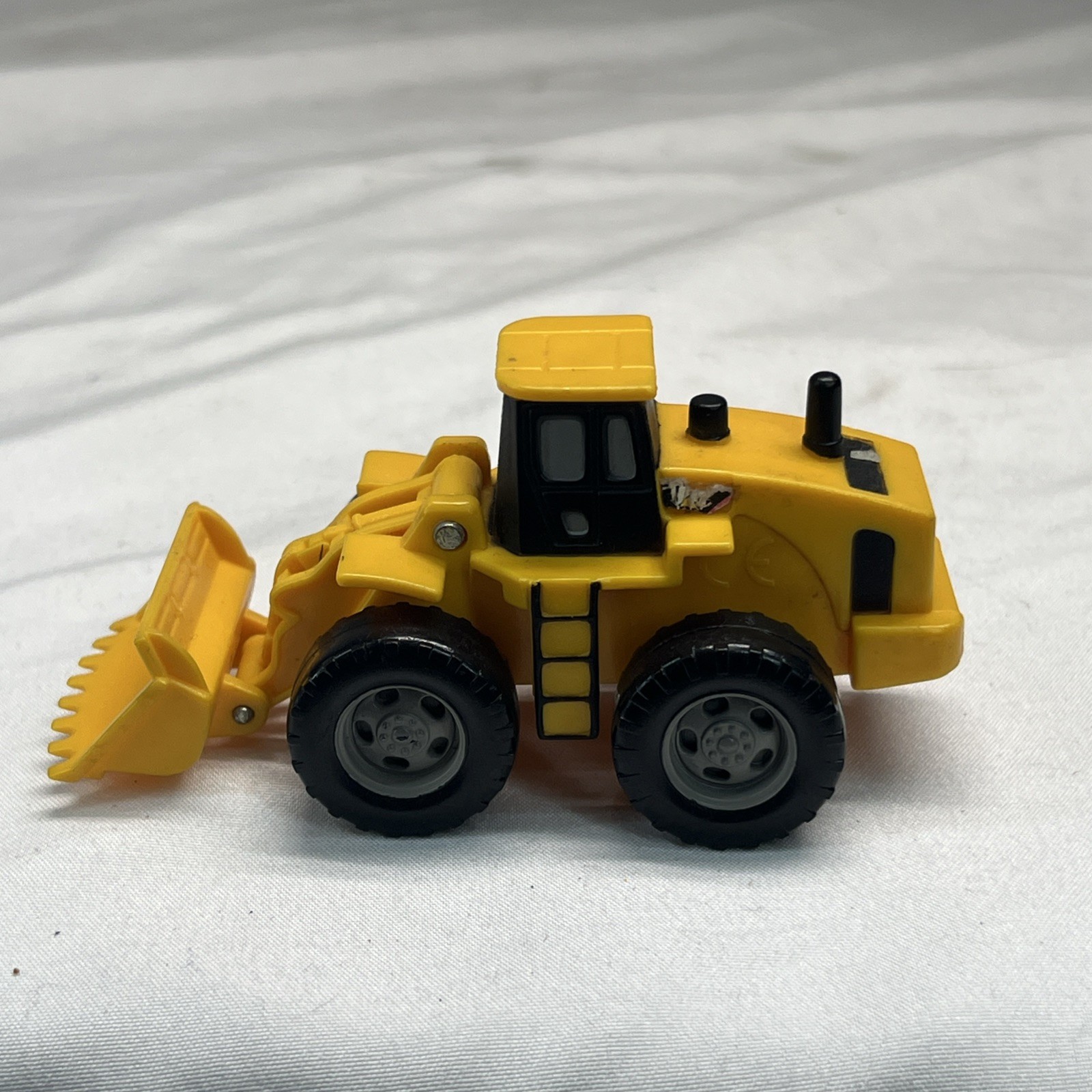 Genuine Toy State Black & Yellow Caterpillar Toy Dump Truck And Bulldozer
