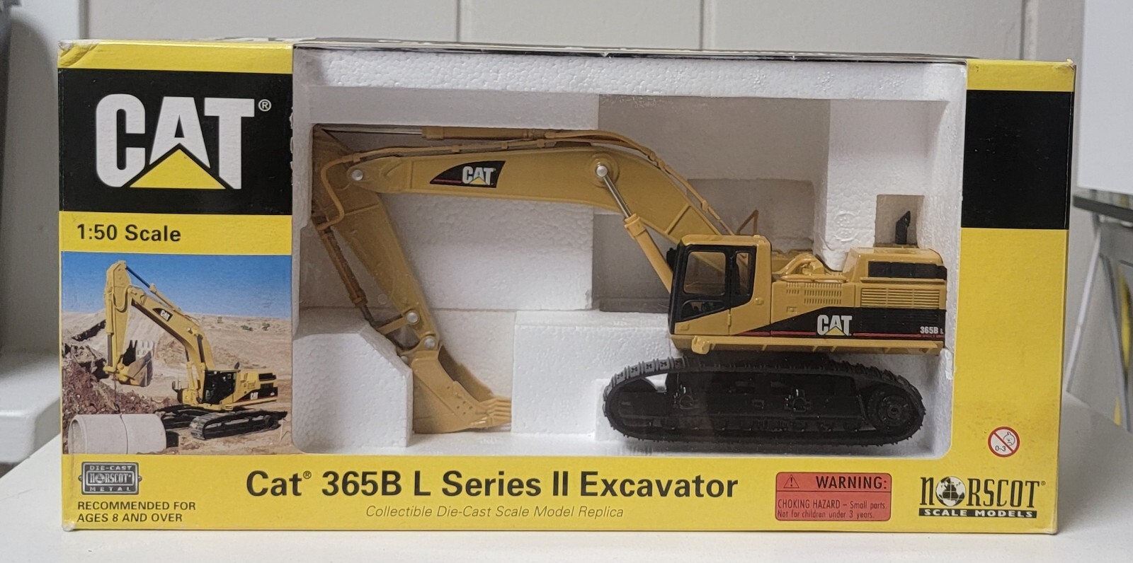 Norscot 1:50 Scale Caterpillar CAT 365B L Series II Excavator # 55058