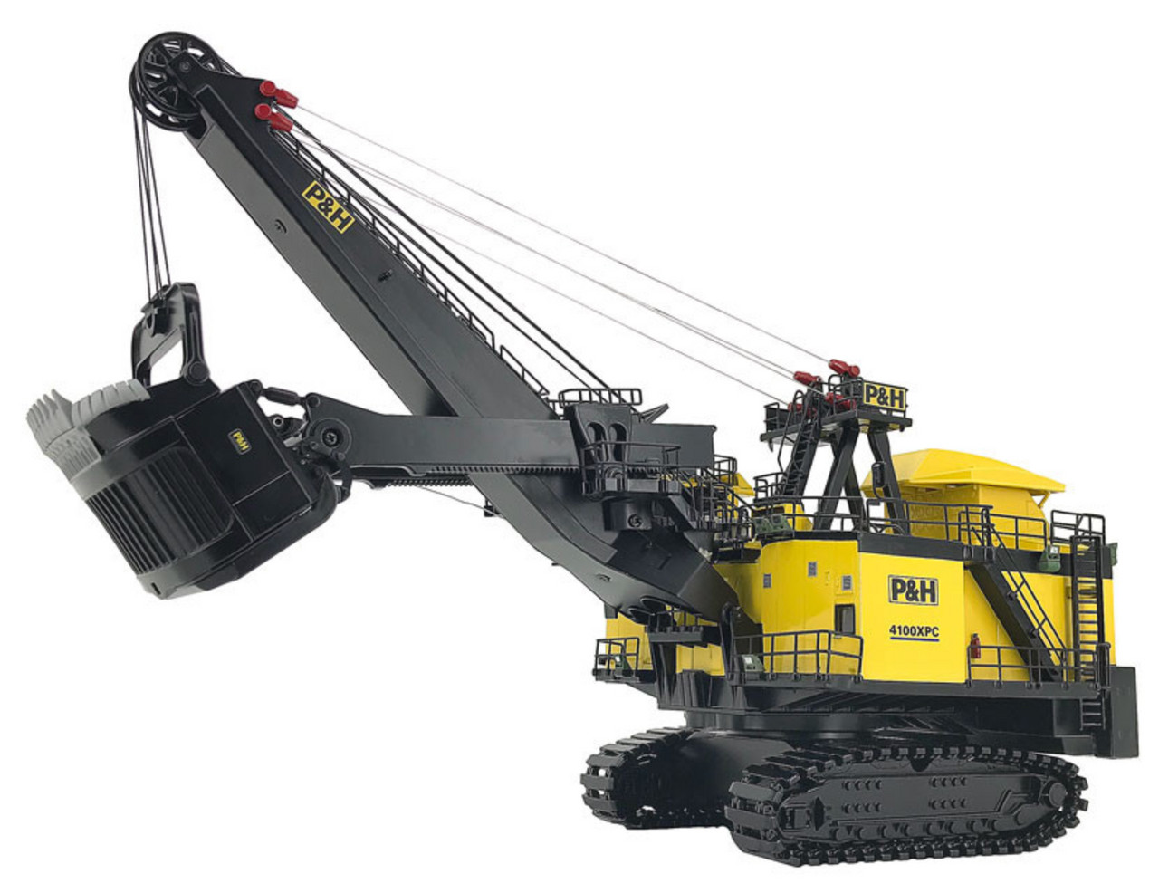 P&H 4100XPC Mining Rope Shovel – Weiss Bros 1:87 Scale Diecast Model #WBR024 New